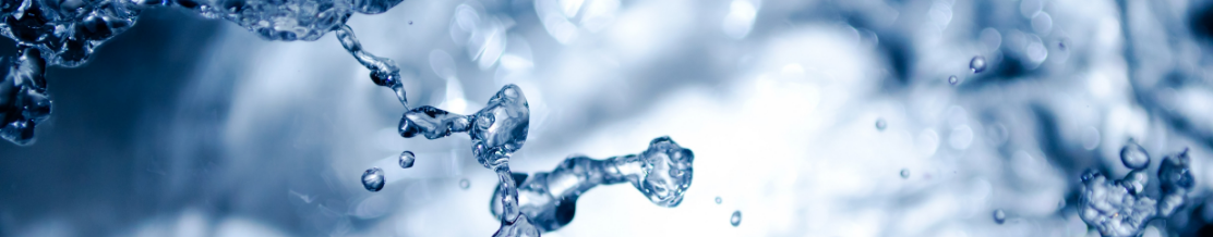 Water splash 4K image, close up.